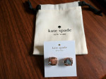 KATE SPADE New York Rose Pantina/Rose post EARRINGS - BRAND NEW!!!