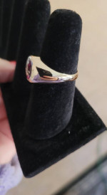 10K gold size 9.5 Oval Mason Ring Item # RG2