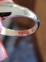 10K gold size 9.5 Oval Mason Ring Item # RG2