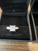 Diamond Engagement Ring and Wedding Band w/ Appraisal