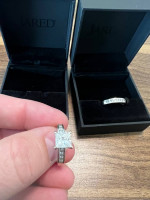 Diamond Engagement Ring and Wedding Band w/ Appraisal