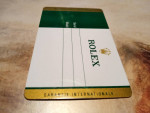 ROLEX International Guarantee Warranty Card