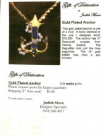 Nautical Anchor Necklace