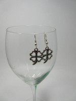 Four Leaf Clover Earrings - Brand New(nickle free)