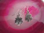 Four Leaf Clover Earrings - Brand New(nickle free)