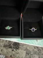 Women’s rings and necklace