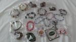 Bracelet, Necklaces, Brooches, and Pin