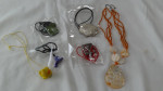 Bracelet, Necklaces, Brooches, and Pin