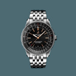 Frankenstein Breitling 41mm Navitimer 18k rose markers (rare dial)