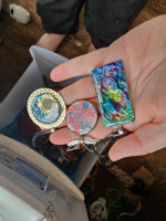 Wire wraps and handmade necklaces