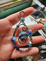 Wire wraps and handmade necklaces