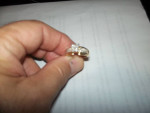 2 CT diamond in 18 CT gold wedding ring