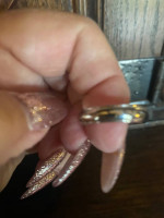 Man's 14K White Gold Band Ring-Sz 11