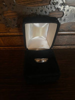Man's 14K White Gold Band Ring-Sz 11