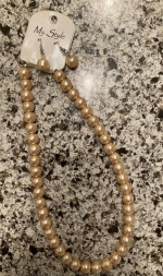 Necklace and Earring Set-NEW