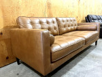 MCM Leather Sofa Couch
