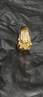 14K Gold Nugget Ring