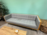 70" Grey Modern sofa