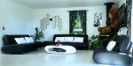 Aspen Sofa Set (Black, 3 pieces - Sofa, Love Seat & Single)
