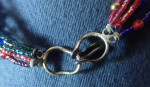 NECKLACE: Glass Beads. Stunning. Much Prettier Than in Photos