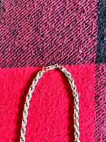 Heavy Italian made 925 silver necklace.