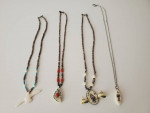 SCRIMSHAW NECKLACES