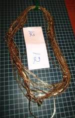 51 Gold Colored Jewelry Chains