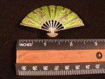 Siam Silver Brooch & Clip Earrings