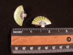 Siam Silver Brooch & Clip Earrings