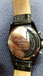 Pard Vuireal Chronograph W/Diamond Face Sapphire Crystals