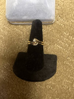 Ladies diamond wedding set