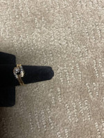 Diamond wedding set