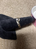 Ladies diamond wedding set