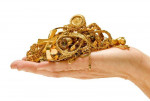 I buy gold, silver and diamonds