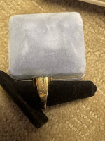 14kt gold Jeff ring