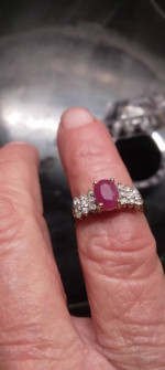 RUBY AND DIAMOND RING