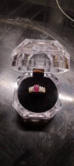 RUBY AND DIAMOND RING