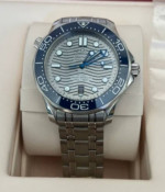 Omega Seamaster Diver 300M Co-Axial Master Chronometer Steel Grey Dial