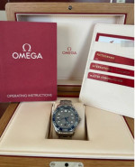 Omega Seamaster Diver 300M Co-Axial Master Chronometer Steel Grey Dial