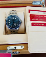 Omega Seamaster Diver 300M Co-Axial Master Chronometer Steel Grey Dial