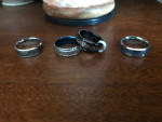 New Men's rings. Cool Celtic and Islander design! Look expensive!