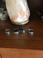 New Men's rings. Cool Celtic and Islander design! Look expensive!
