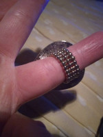 * LARGE RING * CHICCO  *w/ Stretch Band