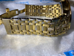 CHRISTIAN BERNARD PARIS M343ZZ CZ Accent Sapphire Crystal MOP Dial Men