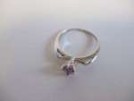 14 KT WHITE GOLD SIZE 5 ALEXANDRITE SOLITAIRE RING