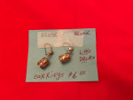 Earrings - silver. Pierced ear