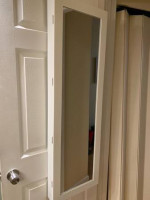 Door /wall Mountable Jewelry Cabinet With Mirror And Lock