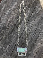 Sterling & Roman Glass Jewelry Set