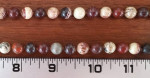 Natural Gemstone Multi-Color Jasper Round Beads Necklace
