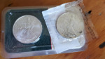 American silver Eagles 1 Troy once plus more